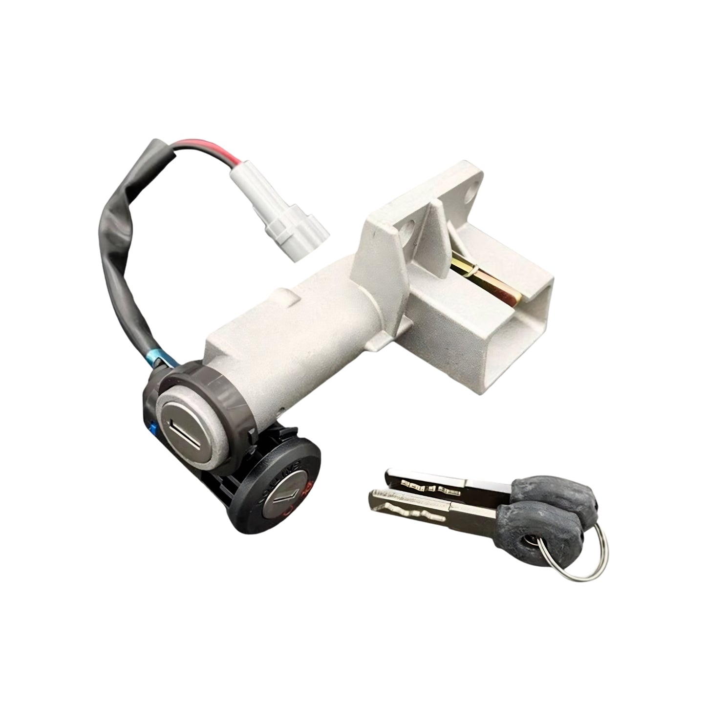 Cerradura con llave para Surron Light Bee, dispositivo de seguridad para motocicletas eléctricas Surron, en color negro.
