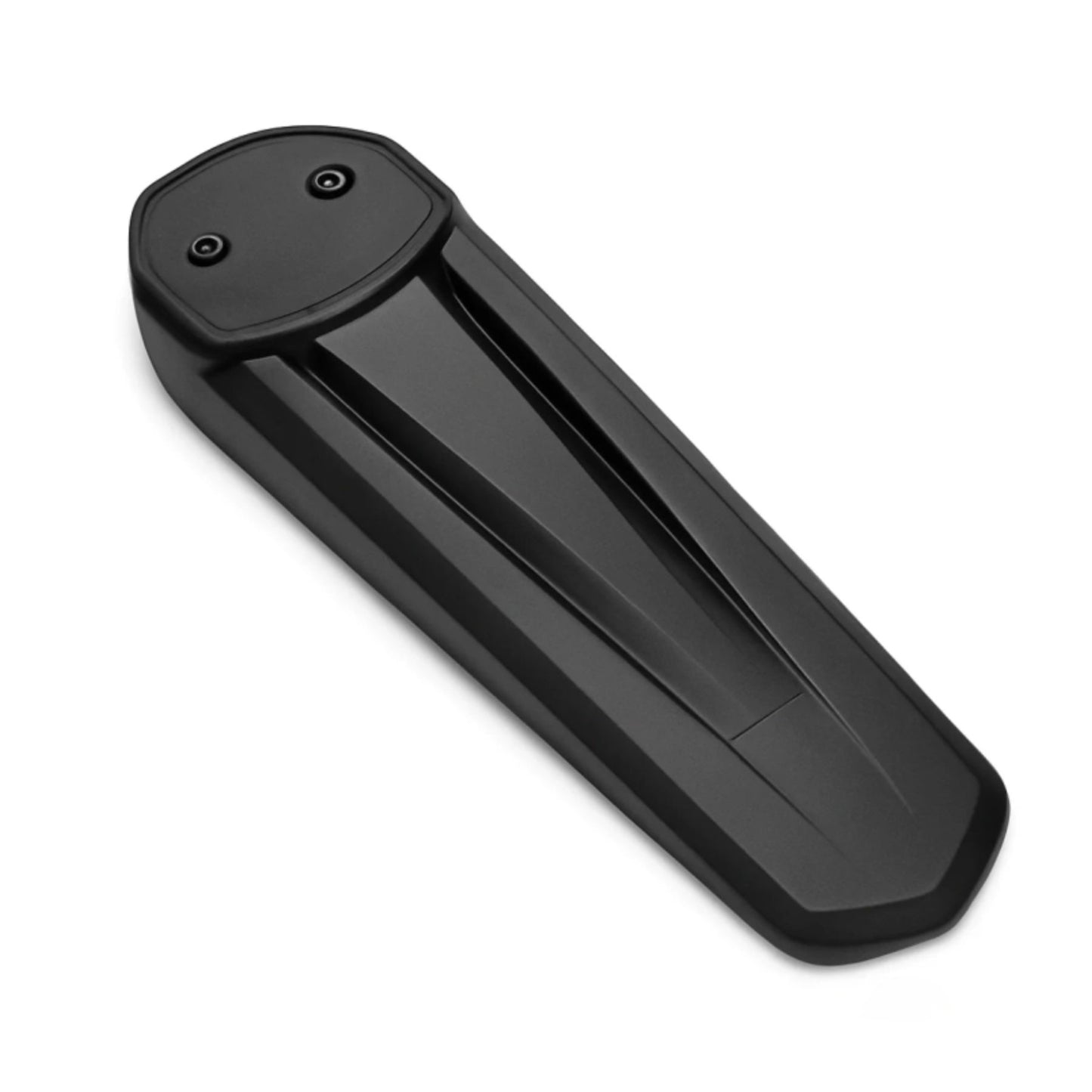 Guardabarros trasero largo E Ride Pro 3.0 para bicicleta, resistente y duradero, en color negro.