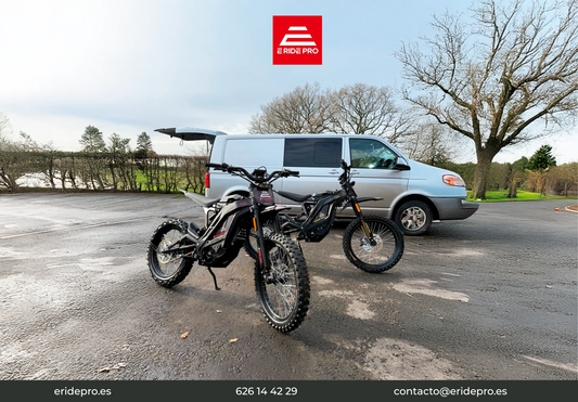 Las motos eléctricas off-road de E RIDE PRO, preparadas para la acción en 2Ruedas