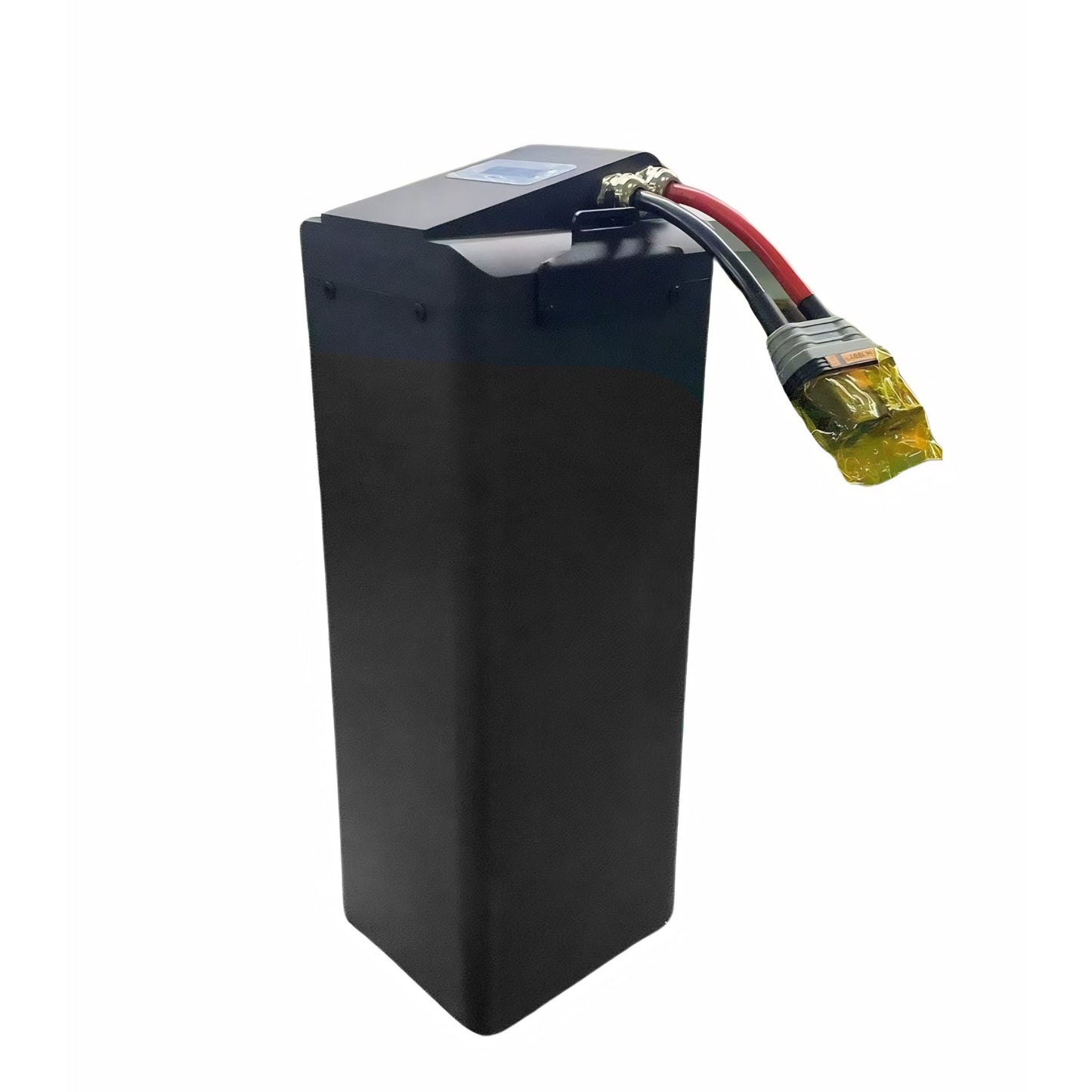 Batería de alta descarga X-EMOTOS para Surron y Talaria 72V 56Ah, 35kW, 320A continuos, vista frontal.