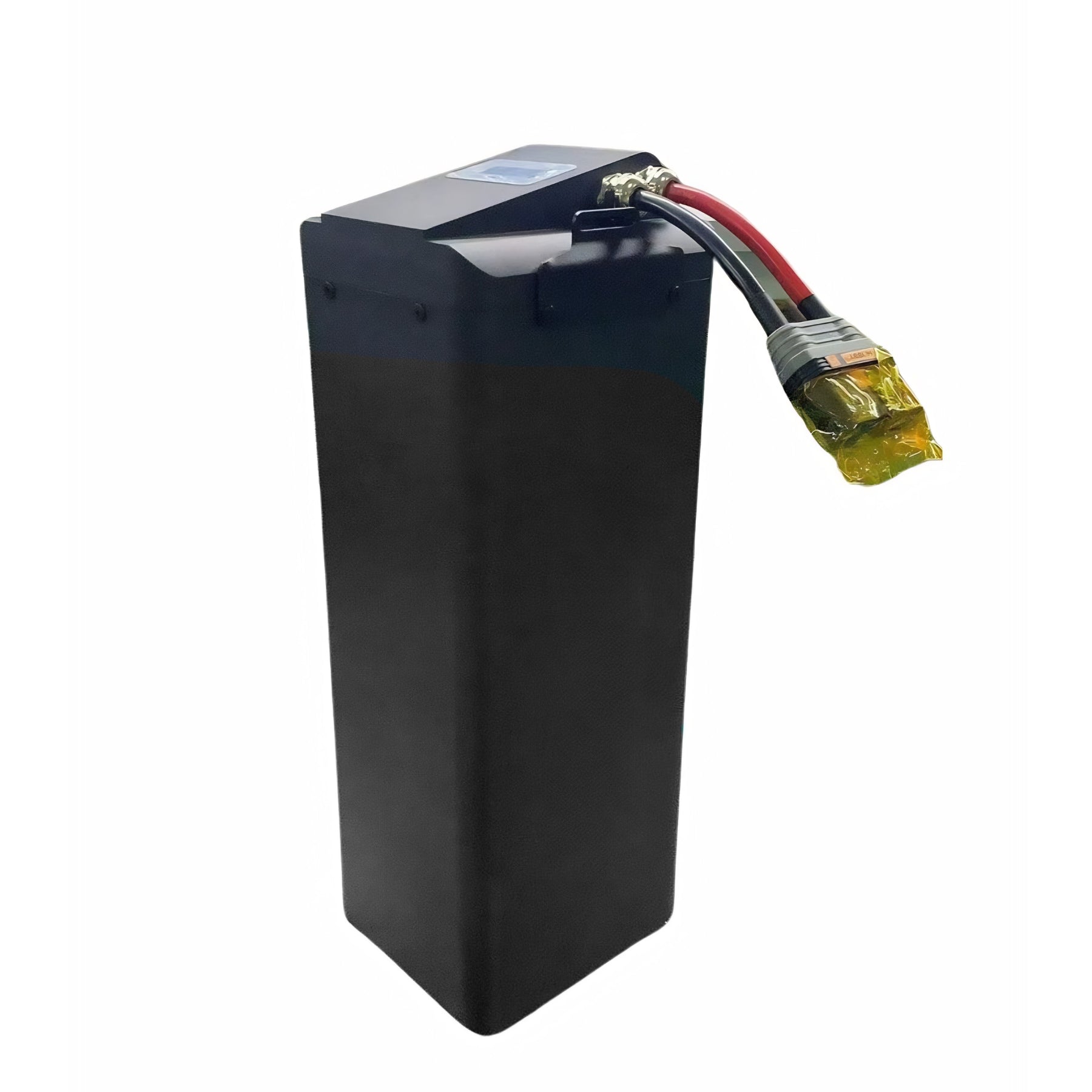 Batería de alta descarga X-EMOTOS para Surron y Talaria 72V 56Ah, 35kW, 320A continuos, vista frontal.