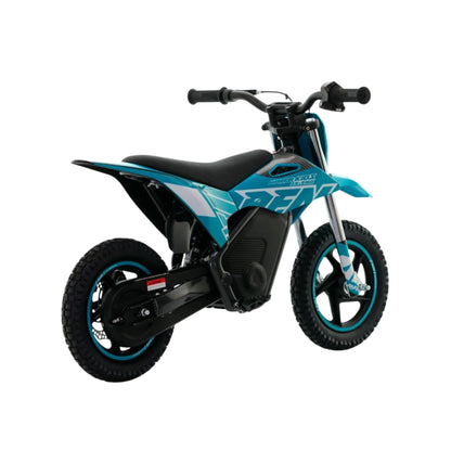 Mini moto eléctrica X-EMOTOS RFN Warrior SX-E150 de 150W y 12 pulgadas, diseñada para niños y entusiastas del motocross.