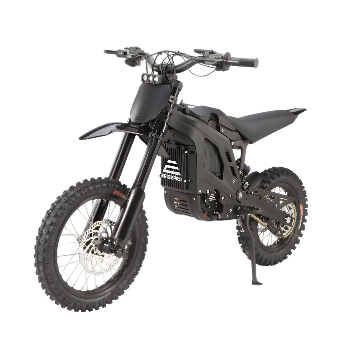 Moto eléctrica E RIDE PRO Mini, pequeña y moderna, diseñada para niños, con manillar y ruedas visibles en la imagen
