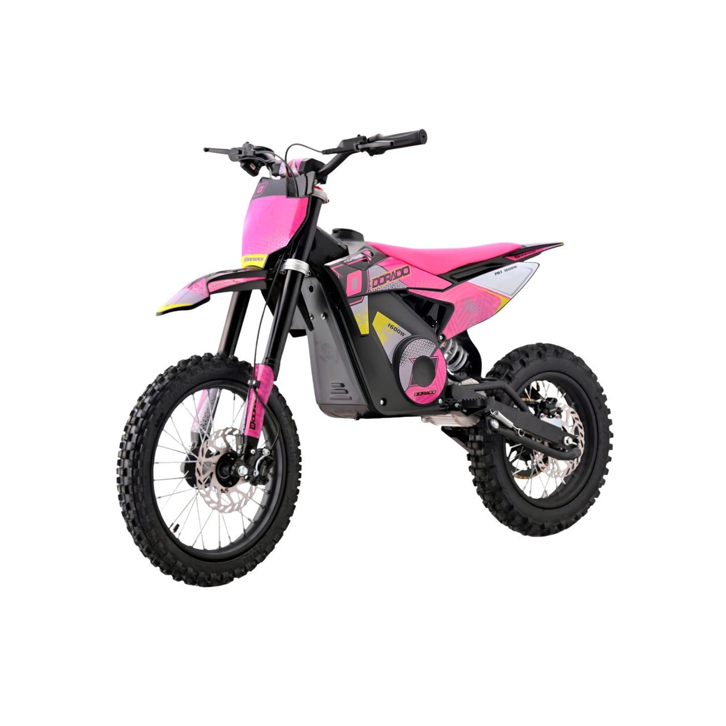 Pit Bike Eléctrica 1600W DORADO PD7 14/12"