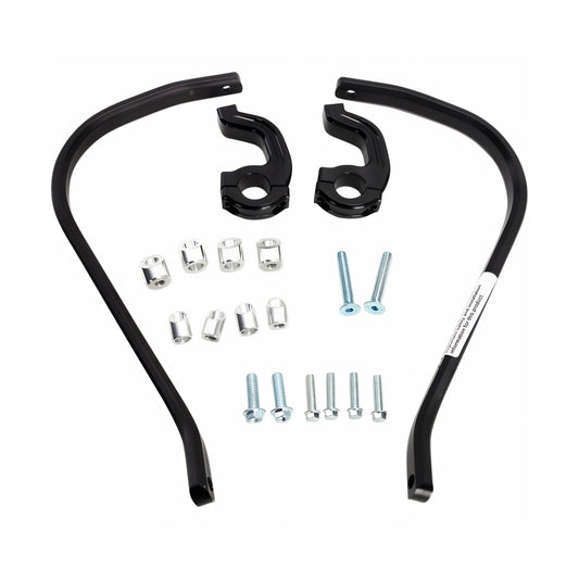 Protector de manos con contorno de 22mm de X-EMOTOS, diseño resistente para protección en motocicleta.