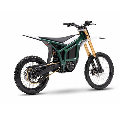 Motocicleta eléctrica Talaria KOMODO L3e 125cc de X-EMOTOS, vista lateral con detalles en color negro y diseño deportivo